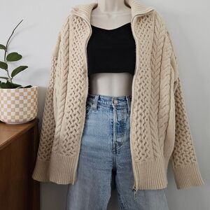 cottage grunge grandpa granny y2k boho slub retro indie urban sweater cardi